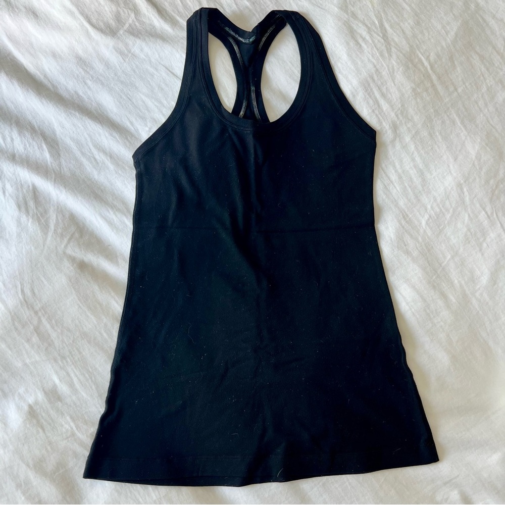 Lululemon Black Racerback Tank